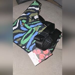 Diane Von Furstenberg Multicolor Zebra Crossbody